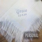 Christening Baptism Shawl